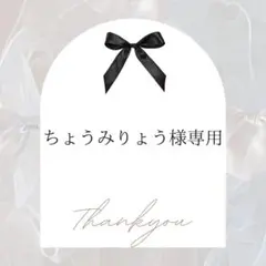 ちょうみりょう様専用