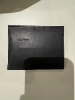 abrAsus 黒 レザー 名刺入れ