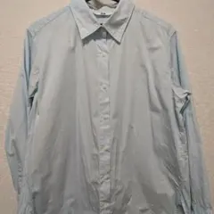 UNIQLO 長袖シャツ L ライトブルー