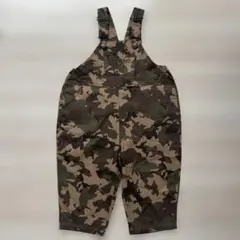 RRmoment 迷彩　つなぎ90 サロペット　ルルモーメント