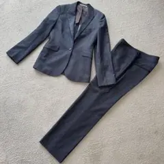 ORIHICA RHYME オリヒカライム パンツスーツ グレー 背抜き 洗える