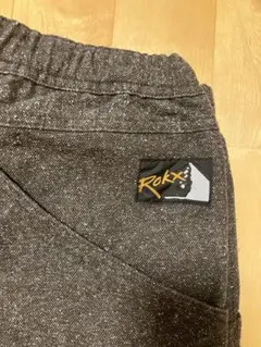 Rokxパンツ ウエスト調整可能　ブラウン