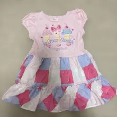 mezzo piano　ワンピース　90 半袖ワンピース　アイス　ピンクのサムネイル