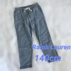 美品！★ラルフローレン★ソフトデニムパンツ10 140 ロールアップ　薄手のサムネイル
