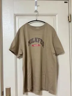 MILKFED. ロゴプリント 半袖Tシャツ ベージュのサムネイル