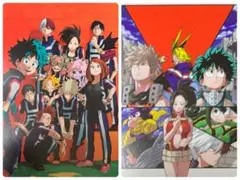 ☆ 僕のヒーローアカデミア　原画展　ポストカード　雄英高校A組　集合①