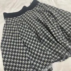 ロペピクニック♡ ハウンドトゥース柄 フレアスカート 38