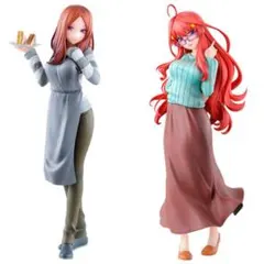 五等分の花嫁　一番くじ　五つ子ハネムーン　フィギュア　中野五月、中野三玖