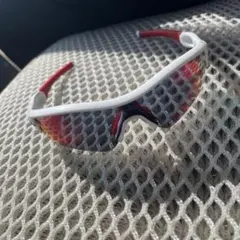 Oakley Radar EV 偏光サングラス ホワイト/レッドのサムネイル