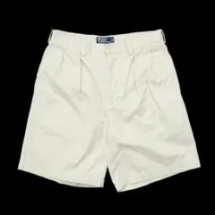 90s ビンテージ ポロ ラルフローレン ハーフ ショート パンツ ショーツ L