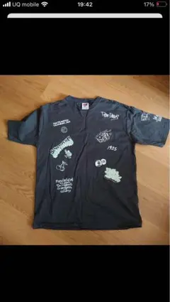 【美品】BEN DAVIS グラフィックTシャツ グレー