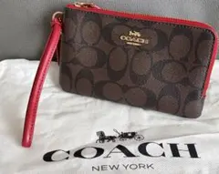 COACH コーチ 長財布 C4452 赤 新品 未使用 - メルカリ