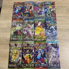ポケモンカードパック 12個セット