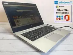 HP 830 G5 13.3型/8世代/8GB /SSD128G/Office1 - メルカリ