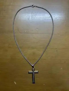 シルバー クロスペンダント ネックレス 50cm