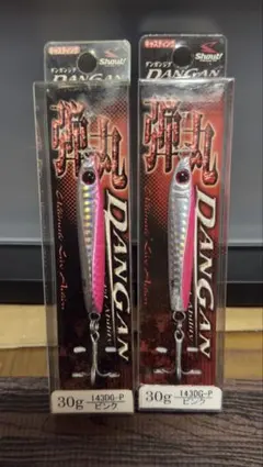 シャウト弾丸30g ピンク メタルジグ 2個セットのサムネイル