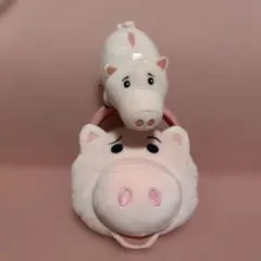 東京ディズニーリゾート トイストーリー ハム カチューシャ　パスケース