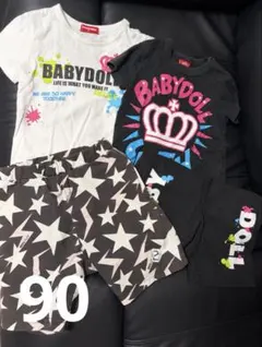 BABYDOLL Tシャツ ハーフパンツ セット 子供服　90 男の子