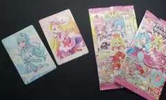 プリキュア　キラキラカードグミ　セット　リリアン　バタフライ