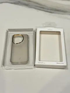 iPhone15Pro ケース　サリスティ　ハミー　カバー　グレージュ