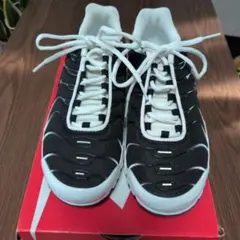 新品 NIKE AIR MAX PLUS 白黒 24.5cm