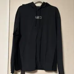 Nike ブラック フード付き ナイロンパーカーLサイズ