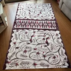 バティック　手描き　古布