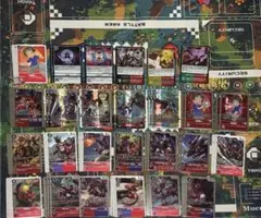 デュークモンデッキ　デッキパーツ　デッキ　デジカ　デジモンカード　デジモン