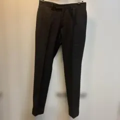 インコテックス グレー スリム スラックス