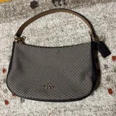 コーチ　ハンドバッグ 黒とベージュ