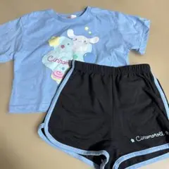 シナモロール 半袖Tシャツ ショートパンツ セットアップ 120のサムネイル