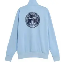 【UK限定品】adidas×oasis ジャケット　ライトブルー(Lサイズ)