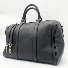 GUCCI 2wayミニボストン マイクロシマ 2way レザー　ブラック