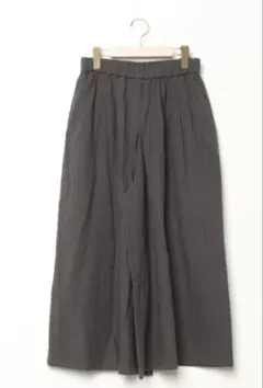 ①スタジオクリップ　ワイド　イージーパンツ M ガウチョ　フレアパンツ