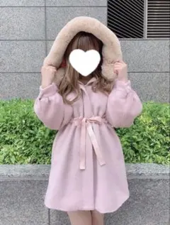 【evelyn】ユルリボンコート ピンクエブリン 量産型