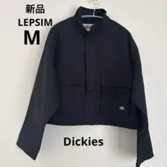 新品　LEPSIM Dickies スタンドカラーショートジャケット黒M コラボのサムネイル