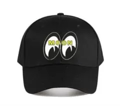 帽子/野球帽/キャップ『MOON EYESムーンアイズ　black』新品未着用