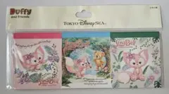 東京ディズニーシー リーナベル メモ帳 3種セット　新品未使用のサムネイル