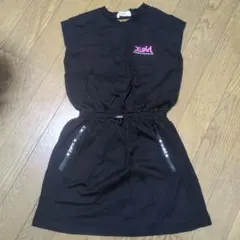 X-girl Stages　バックデザインブラウジング半袖ワンピース　110cm