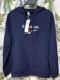 【新品】Reebok パーカー　レディース　ネイビー