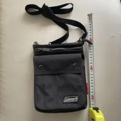 Coleman グレー ショルダーバッグ　中古品