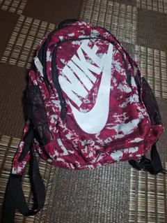 NIKE リュック レッド 総柄‼️最終値下げ‼️