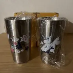 MOOMIN (ムーミン) ステンレス タンブラー 二重構造 350ml ペア