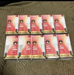 IRIS OHYAMA LED電球 LDASL-G-4T8 10個セット