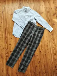 あずーる様専用　COMME CA ISM フォーマル 長袖シャツパンツセット