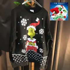 グリンチ LED搭載スウェット アメカジ キャラクター クリスマス