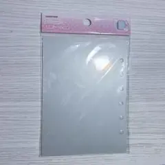 メリング　透明シール台紙　A7ワイド　ハードタイプ　10枚