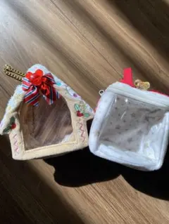 ディズニー クリスマス ぬいぐるみポーチ