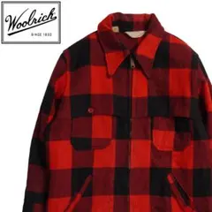 マサヒコ様専用 Woolrich レッド・ブジャケット - メルカリ