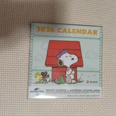 スヌーピー 2026年卓上カレンダー 日本生命